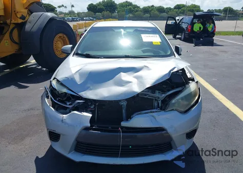 2015 Toyota Corolla Le from USA, damaged, VIN 2T1BURHE8FC251395